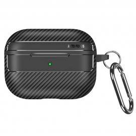 Techsuit CarbonFiber Case for Apple AirPods Pro 1 / 2 - Black