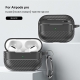 Techsuit CarbonFiber Case for Apple AirPods Pro 1 / 2 - Black