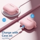 Techsuit Silicone Case for AirPods Pro 1 / 2, Smooth Ultrathin Material - Pink