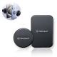 Techsuit (2 pack) Metal Plate (MP02) with PU Leather Cover - Black