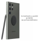 Techsuit (2 pack) Metal Plate (MP02) with PU Leather Cover - Black