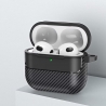 Techsuit CarbonFiber Case for AirPods 4 - Black