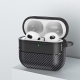 Techsuit CarbonFiber Case for AirPods 4 - Black