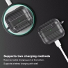 Techsuit CarbonFiber Case for AirPods 4 - Black
