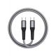 Riversong Cable Type-C to Type-C 100W Hercules C6 1.2m Gray