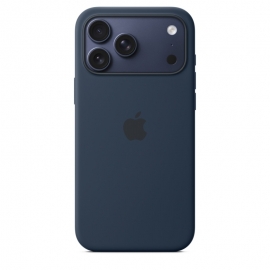 Apple iPhone 17 Pro Max Silicone Case with MagSafe Midnight