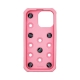 Vivid Silicone Pins Case Apple iPhone 13 Pro Pink