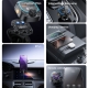 Yesido FM Modulator and Car Charger (Y70) Dual-Port USB-C + USB-A, Bluetooth 5.3, 15W - Black