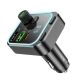 Borofone FM Modulator and Car Charger Highway (BC53) Bluetooth V5.0, 2x USB, Type-C, 38W, RGB Ambient Lights - Black