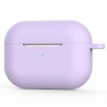 Techsuit Silicone Case for AirPods 4, Smooth Ultrathin Material - Purple