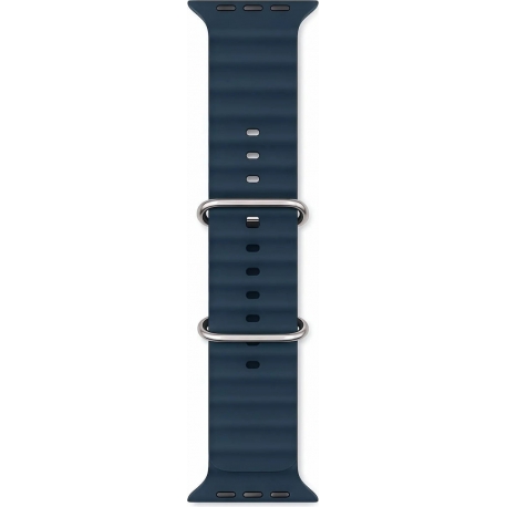 Vivid Apple Watch Strap Silicone WB01 (49/45/44/42mm) Night Blue