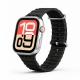 Vivid Apple Watch Strap Silicone WB01 (49/45/44/42mm) Black