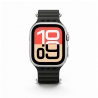 Vivid Apple Watch Strap Silicone WB01 (49/45/44/42mm) Black