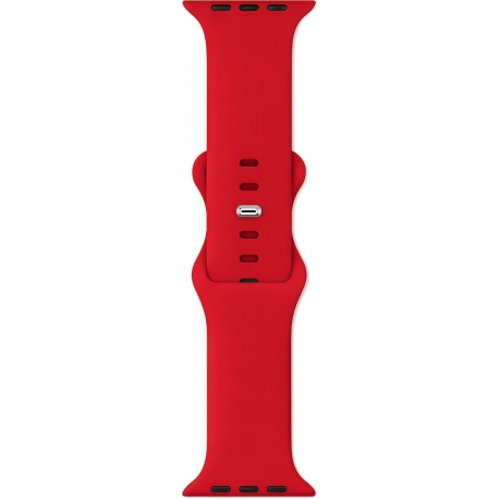 Vivid Apple Watch Strap Silicone WB02 (49/45/44/42mm) Red