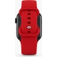 Vivid Apple Watch Strap Silicone WB02 (49/45/44/42mm) Red