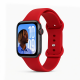 Vivid Apple Watch Strap Silicone WB02 (49/45/44/42mm) Red