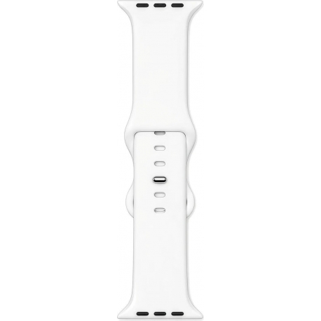 Vivid Apple Watch Strap Silicone WB02 (49/45/44/42mm) White