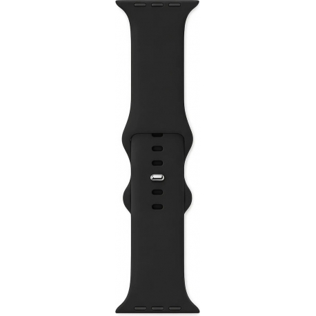 Vivid Apple Watch Strap Silicone WB02 (49/45/44/42mm) Black