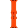 Vivid Apple Watch Strap Silicone WB02 (49/45/44/42mm) Orange