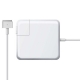 POWERTECH φορτιστής laptop PT-289 για Apple, 60W, 16.5V/3.65A, Λευκός