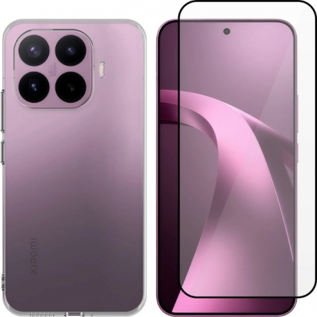 Vivid Set TPU Case + Full Face Tempered Glass Xiaomi 17T Pro