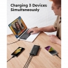 Charmast Powerbank LED 20000mAh 2xUSB 100W - Black