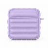 Vivid Airpods Case Down Jacket Style Apple AirPods 4/4 Anc Purple