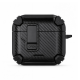Vivid Airpods Magnetic Holder TPU Case Apple AirPods 4/4 Anc Black Grey