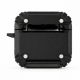 Vivid Airpods Magnetic Holder TPU Case Apple AirPods 4/4 Anc Black Grey
