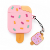 Vivid Airpods Case Ice Cream Apple Airpods 4/4 Anc Pink