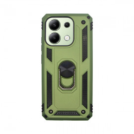Vivid Ring Rugged Armor Case Redmi Note 13 5G Green