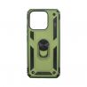 Vivid Ring Rugged Armor Case Redmi Note 13 5G Green