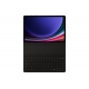 Samsung Book Cover Keyboard Slim Galaxy Tab S9/S9 FE/S10 FE/S10 Lite Black