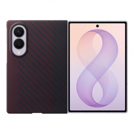 Samsung Carbon Magnet Case Galaxy Z Fold 8 Red