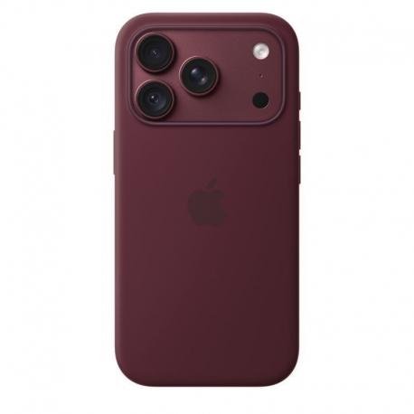 Apple iPhone 18 Pro Silicone Case with MagSafe Burgundy