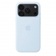 Apple iPhone 18 Pro Silicone Case with MagSafe Crisp Blue
