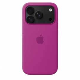 Apple iPhone 18 Pro Silicone Case with MagSafe Magenta