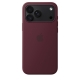 Apple iPhone 18 Pro Max Silicone Case with MagSafe Burgundy