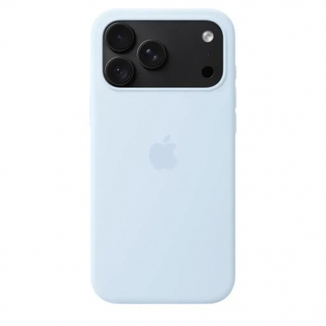 Apple iPhone 18 Pro Max Silicone Case with MagSafe Crisp Blue