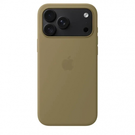 Apple iPhone 18 Pro Max Silicone Case with MagSafe Olive