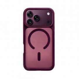 Vivid Skin Feel Magsafe Case Apple iPhone 18 Pro / 17 Pro Cherry