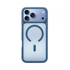 Vivid Skin Feel Magsafe Case Apple iPhone 18 Pro Max / 17 Pro Max Blue