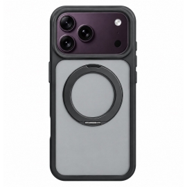 Vivid Skin Feel MagSafe Case With 360 Rotating Stand Apple iPhone 18 Pro / 17 Pro Black