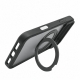 Vivid Skin Feel MagSafe Case With 360 Rotating Stand Apple iPhone 18 Pro / 17 Pro Black