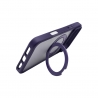 Vivid Skin Feel MagSafe Case With 360 Rotating Stand Apple iPhone 18 Pro Max / 17 Pro Max Purple