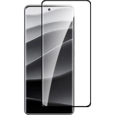 Vivid Full Face 3D Curved Tempered Glass Redmi Note 14 Pro/14 Pro+ /Poco X7 Black