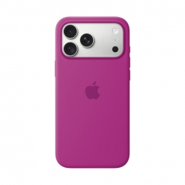 Apple iPhone 18 Pro Max Silicone Case with MagSafe Magenta