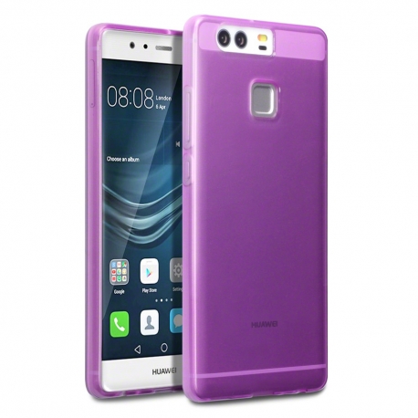 Terrapin Ημιδιάφανη Θήκη Σιλικόνης Huawei P9 - purple