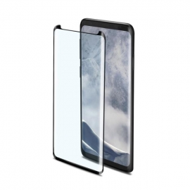 Celly Tempered Glass Samsung Galaxy S9 - Black