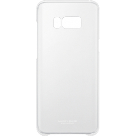 Samsung Clear Cover Galaxy S8 Plus - Silver (EF-QG955CSEGWW)